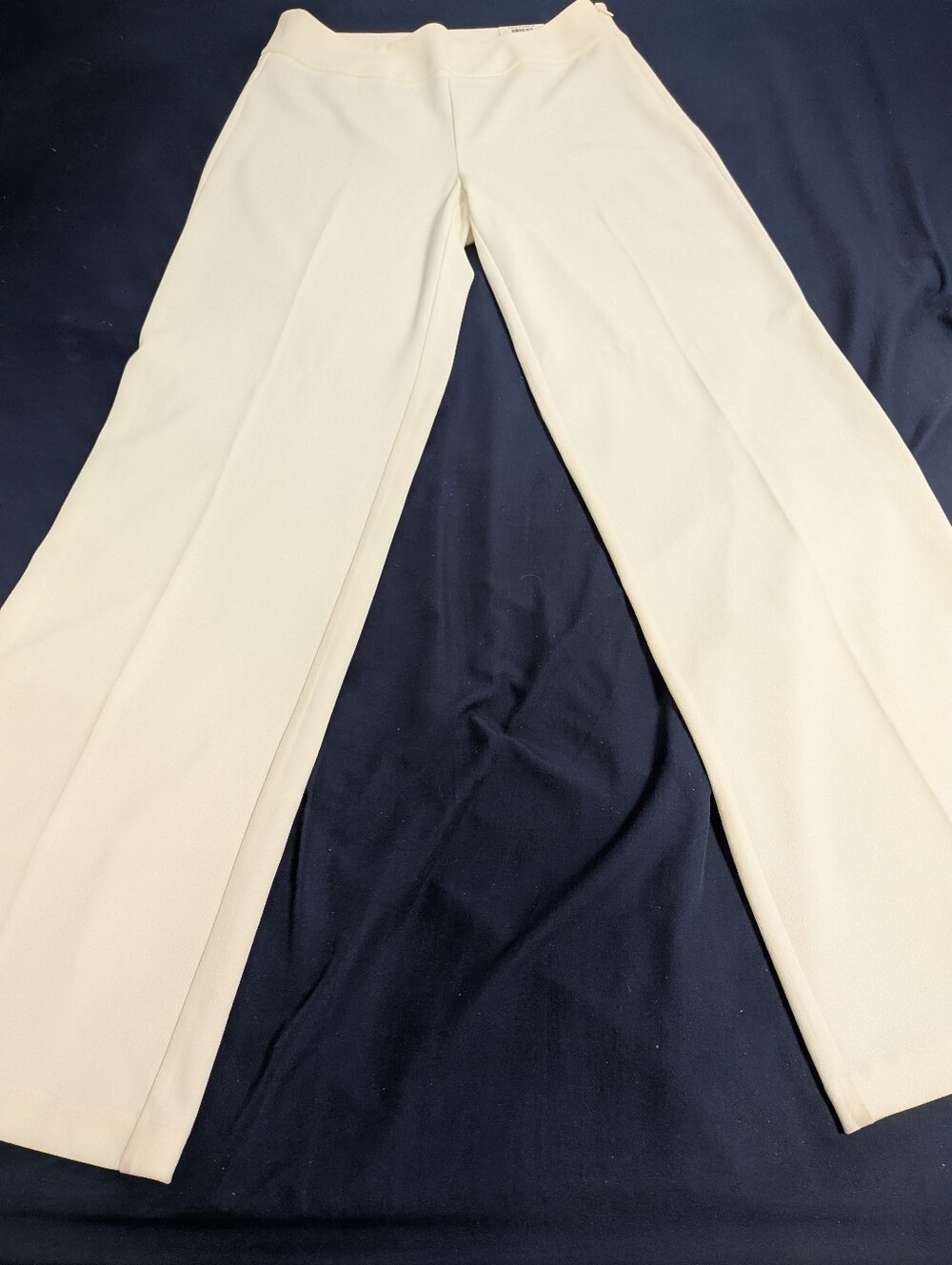 INC International Concepts Wide-Leg Pants - Washed White